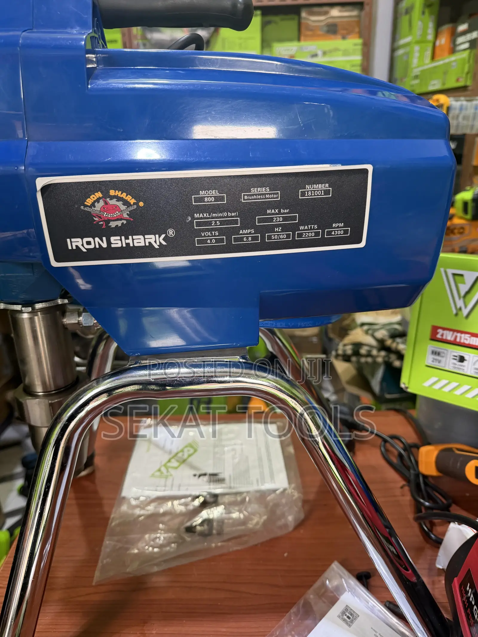 Iron Share Brushless DC Mototr Airless Sprayer