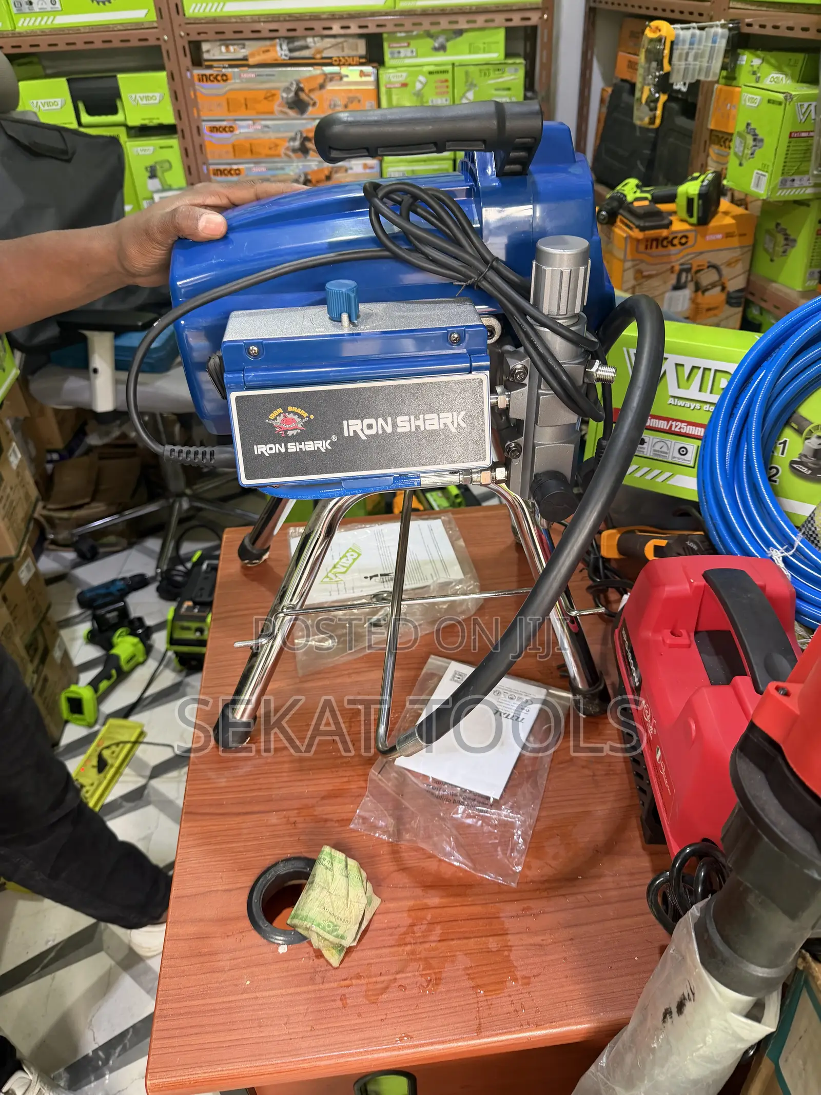 Iron Share Brushless DC Mototr Airless Sprayer