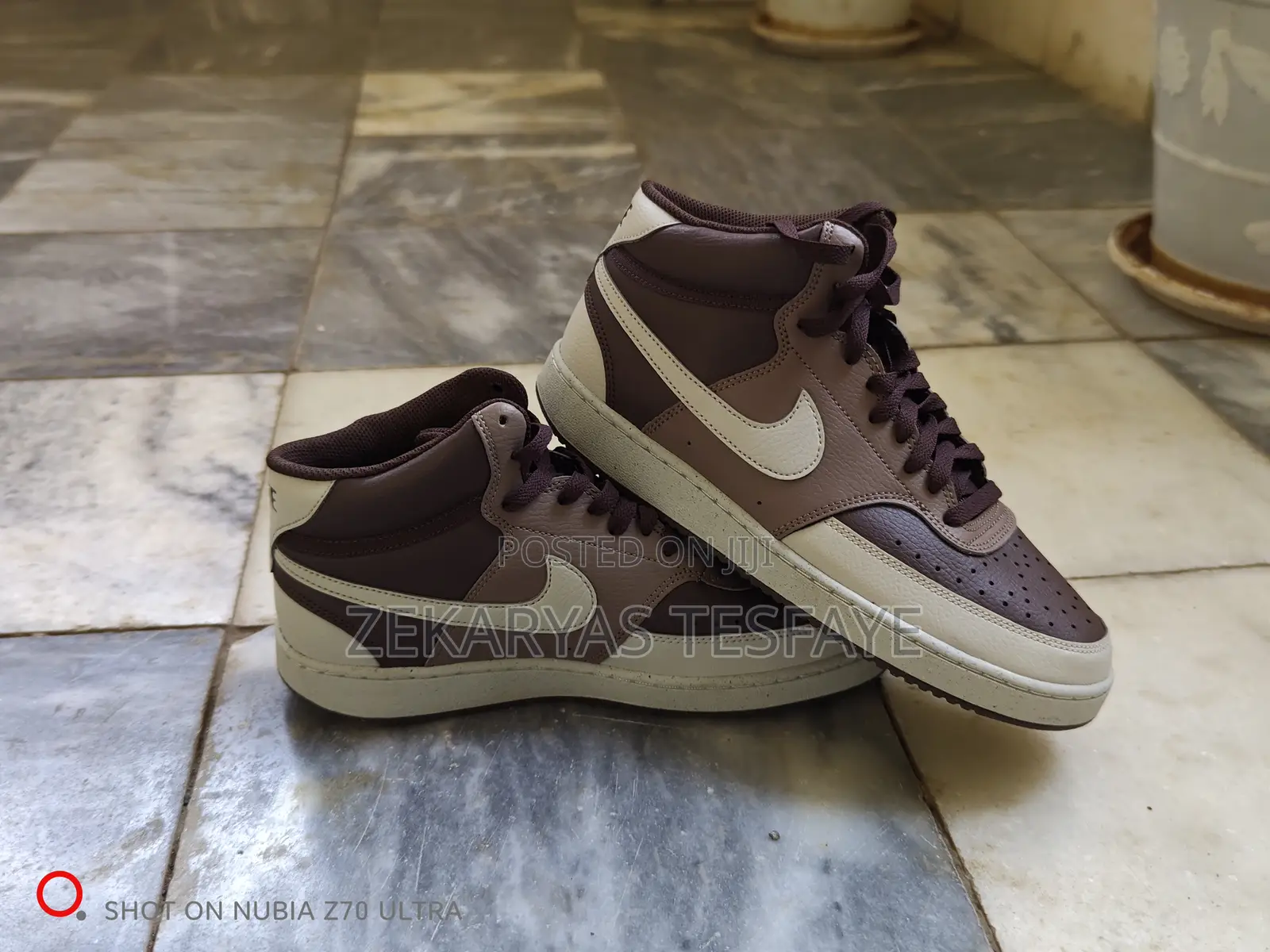 Nike Court Vision Mid Next Nature Sneaker.