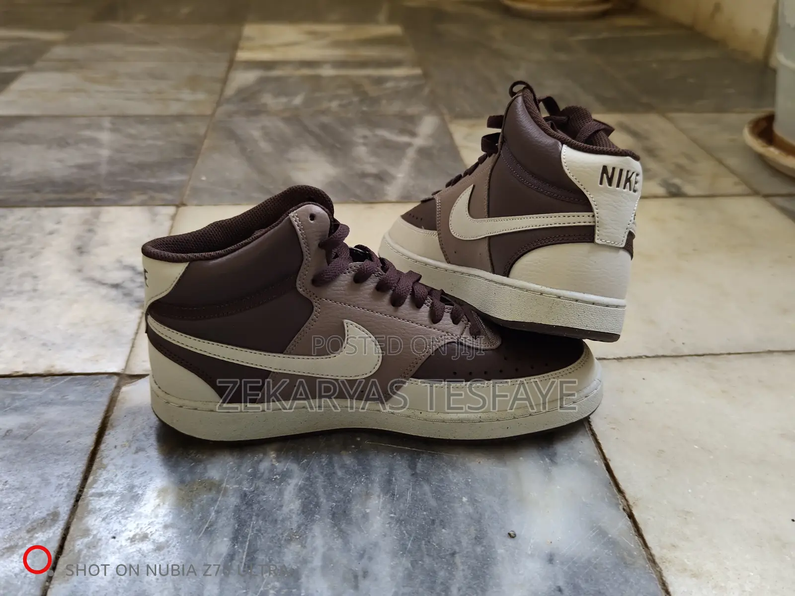 Nike Court Vision Mid Next Nature Sneaker.