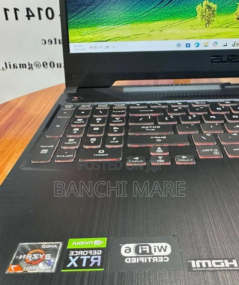 New Laptop Asus TUF Gaming A15 16GB AMD Ryzen 7 SSD 512GB