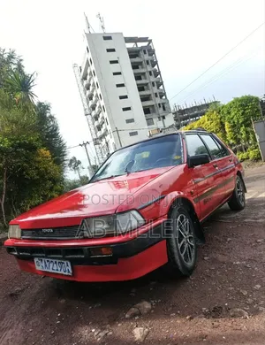 Toyota Corolla 1987 Red