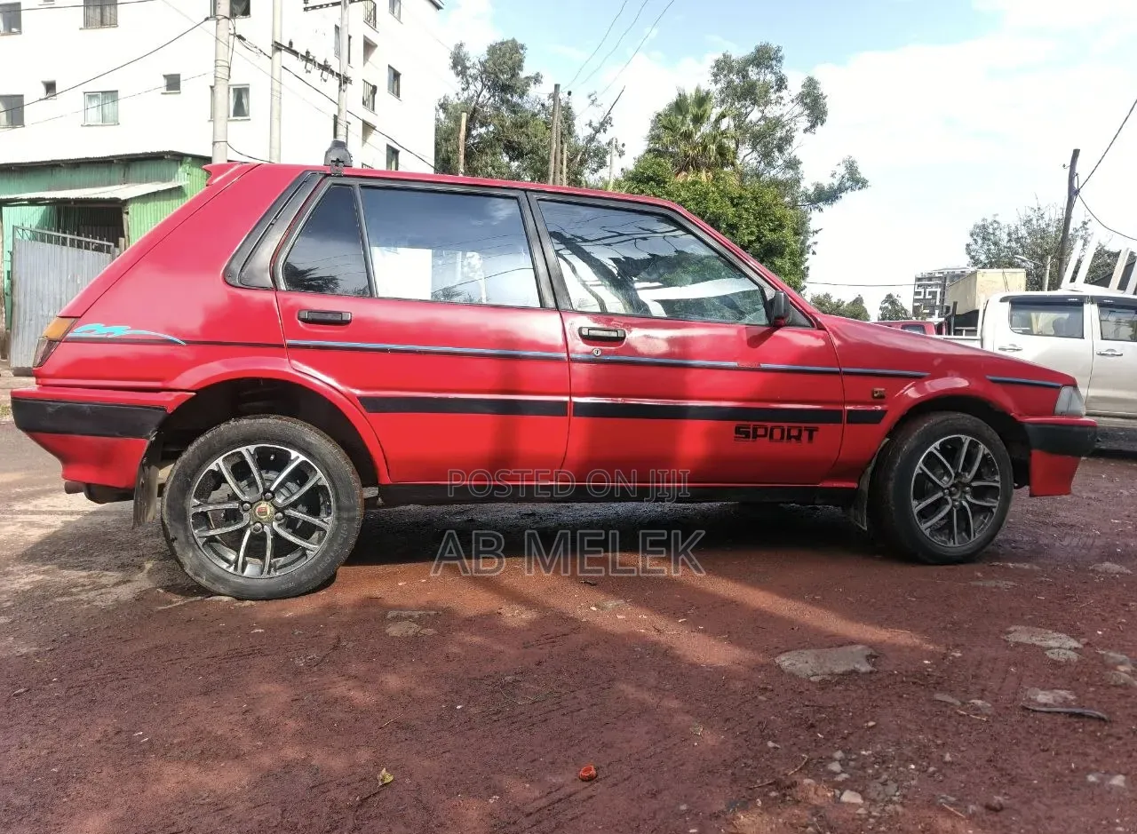 Toyota Corolla 1987 Red
