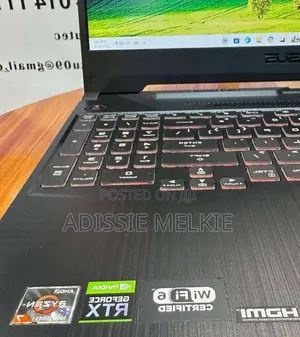 New Laptop Asus TUF Gaming A15 16GB Intel Core i7 SSD 512GB