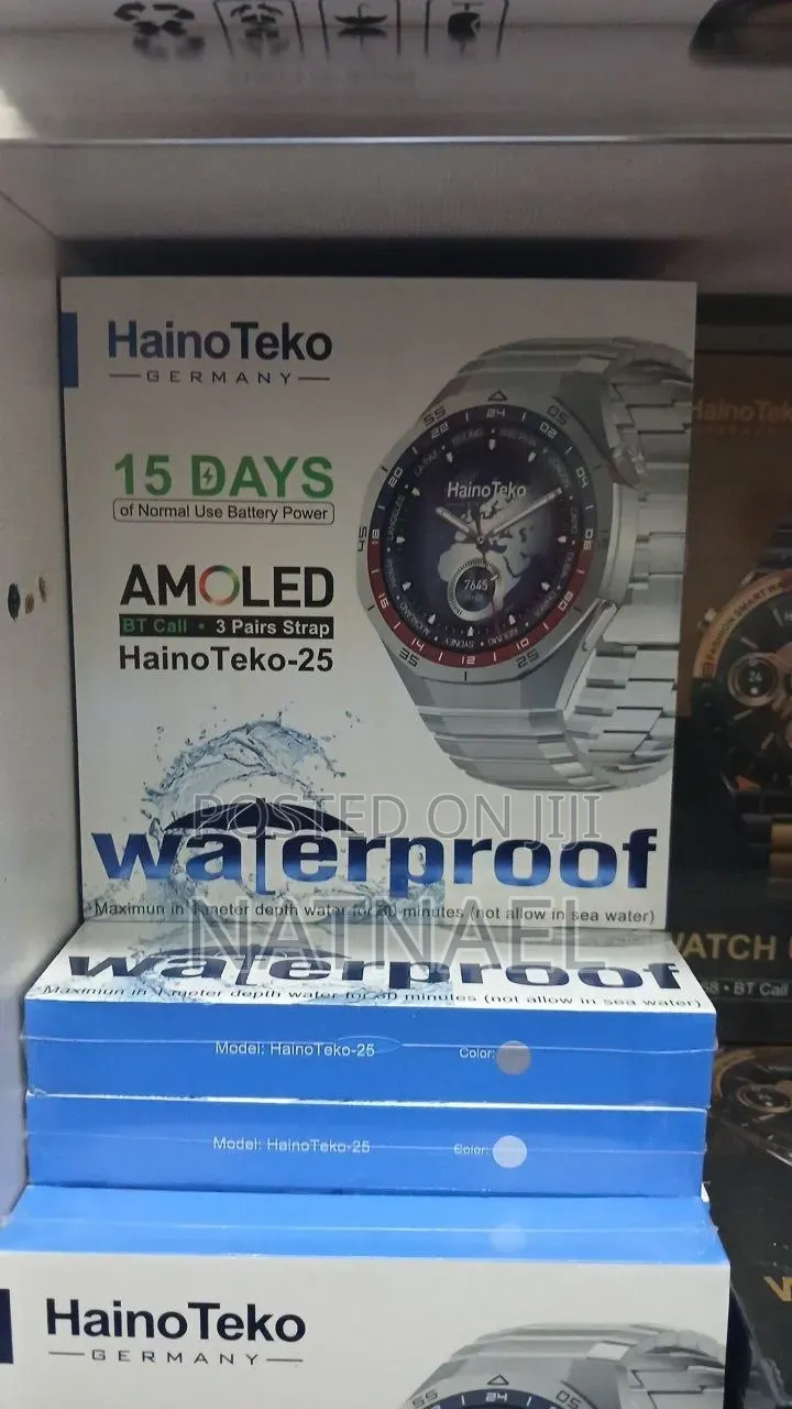 Hainoteko-33 Waterproof Smartwatch