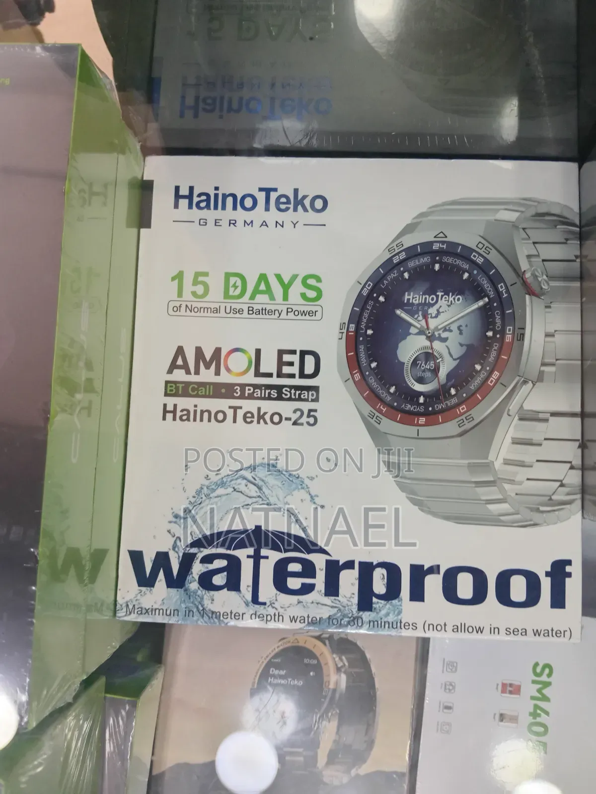 Hainoteko-33 Waterproof Smartwatch