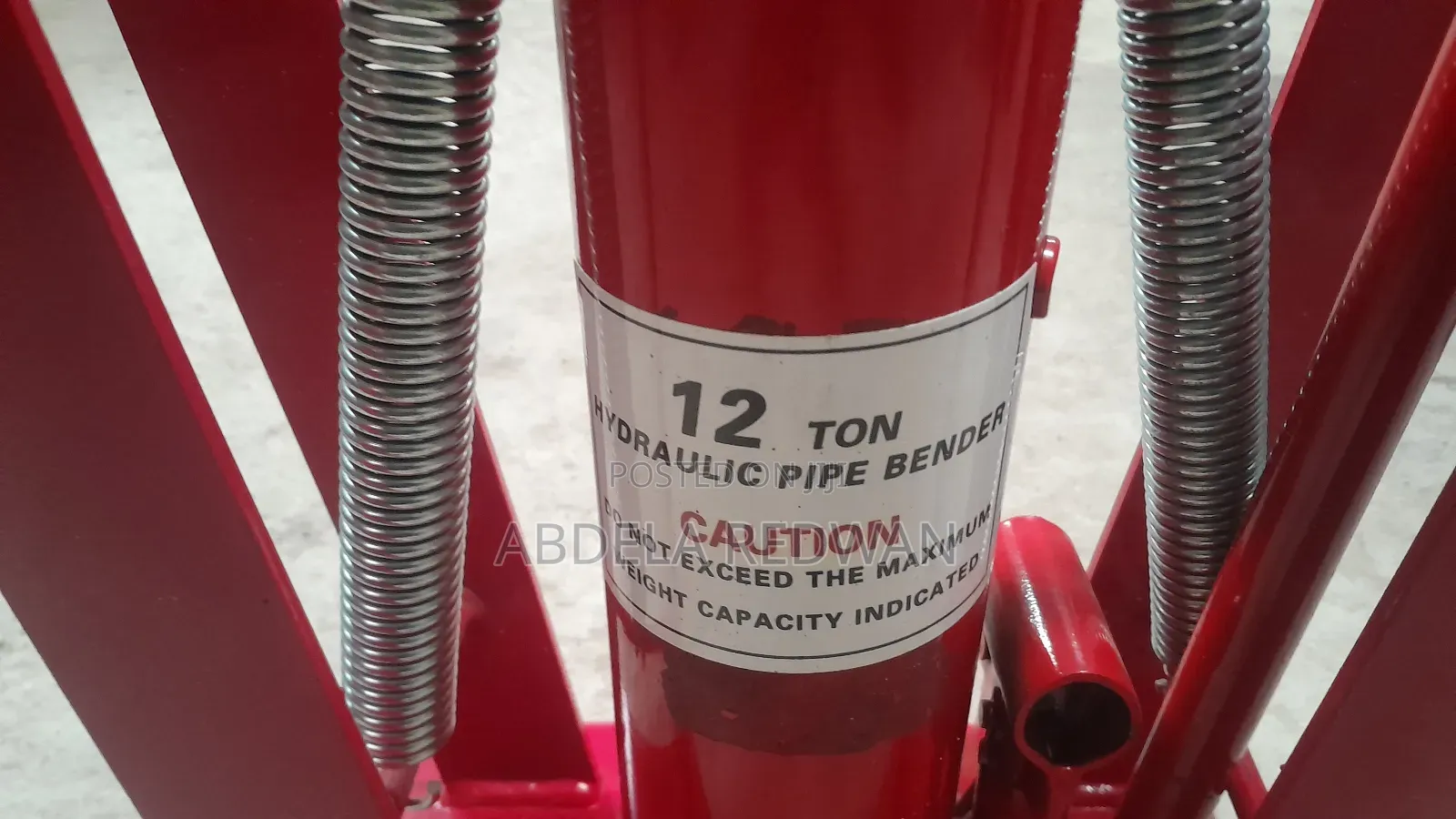Hydraulic Pipe Bender
