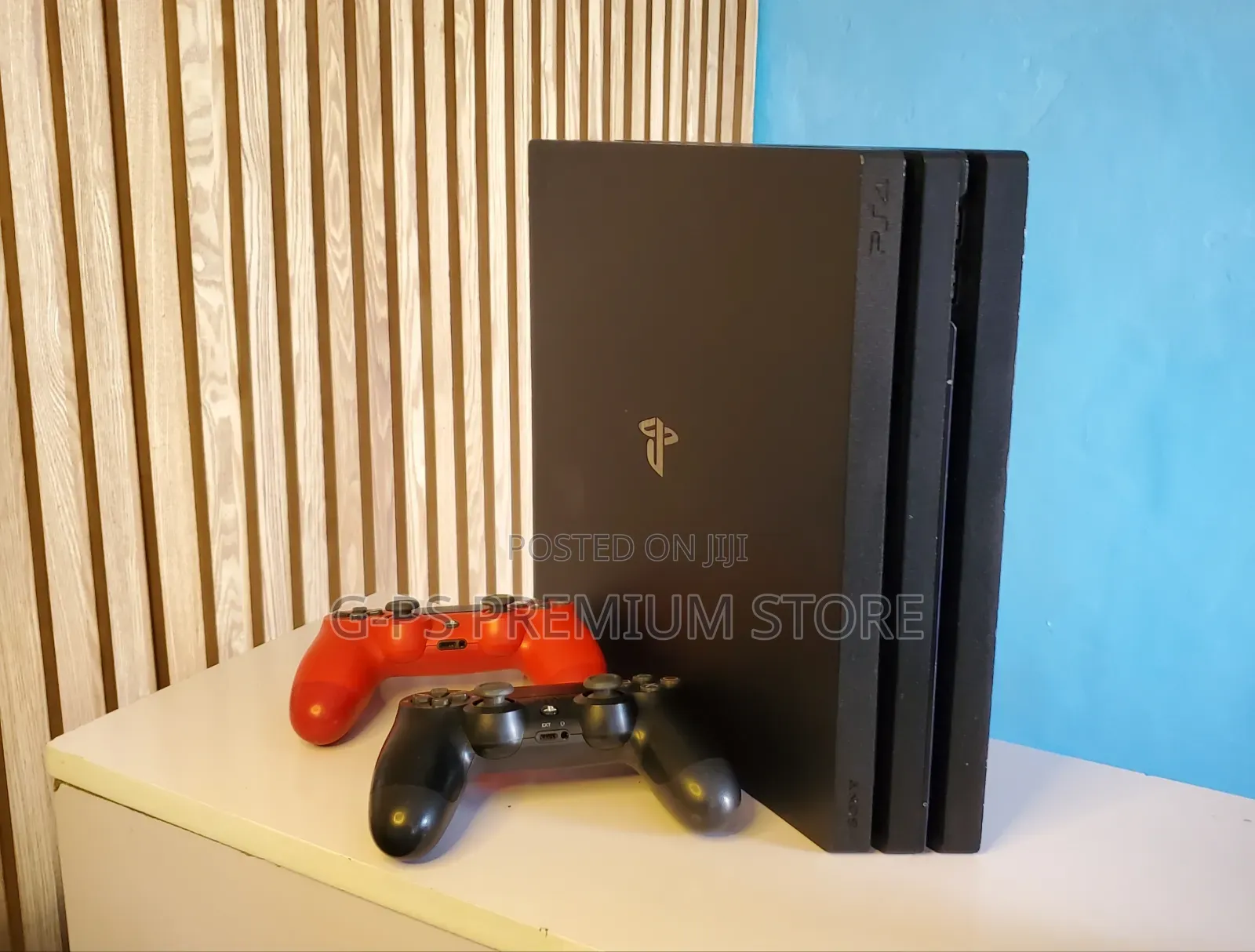 PlayStation 4 Pro Model | 2 Original Joystick ጋር | FC 26 የተጫነበት