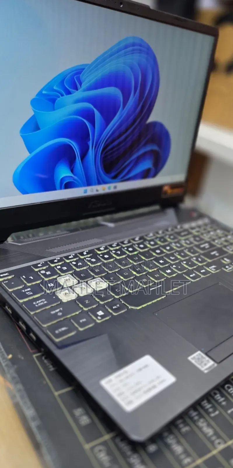 New Laptop Asus TUF Gaming A15 16GB AMD Ryzen 9 SSD 512GB