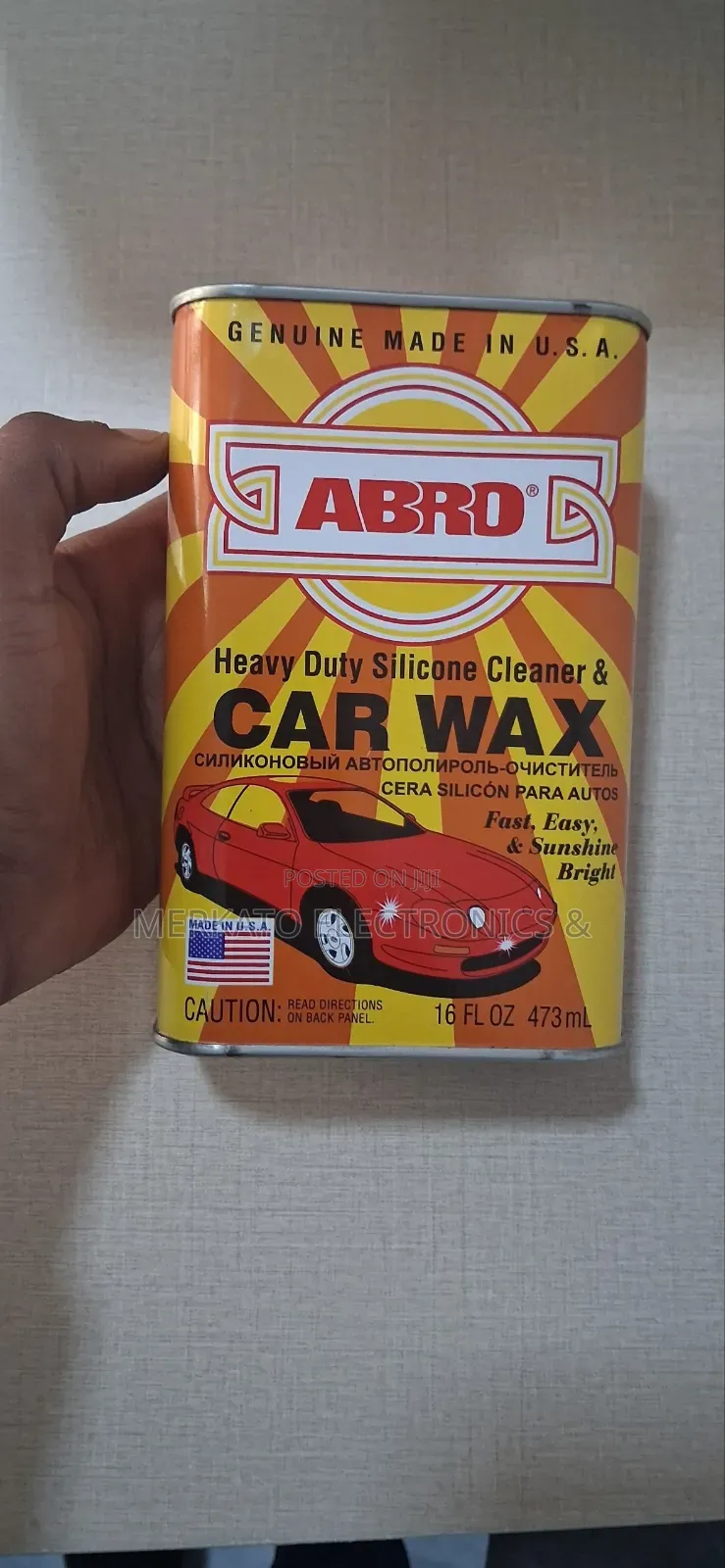 Abro Car Wax