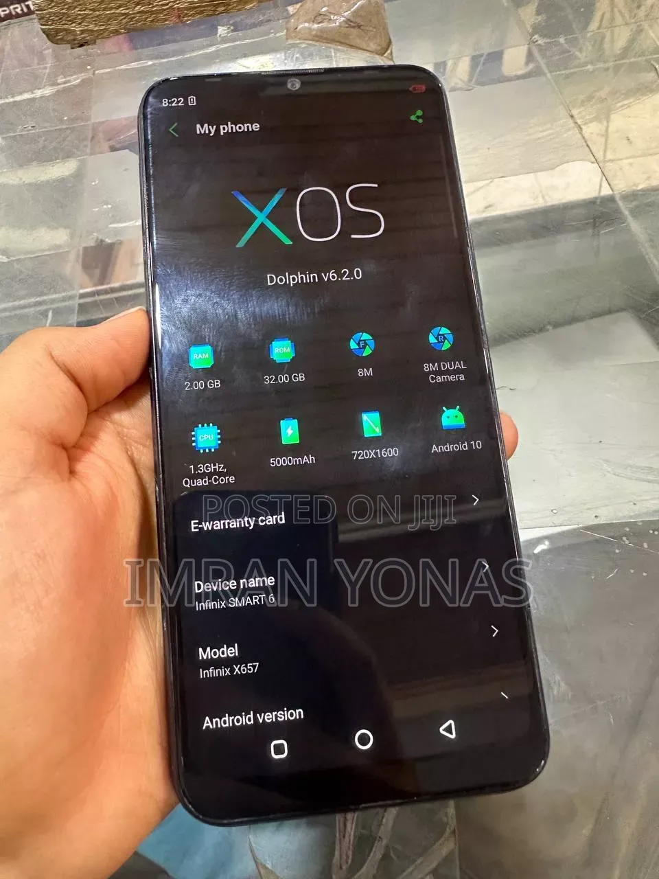 Infinix Smart 6 32 GB Black