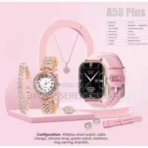 A58 Plus Smart Watch Gift Set