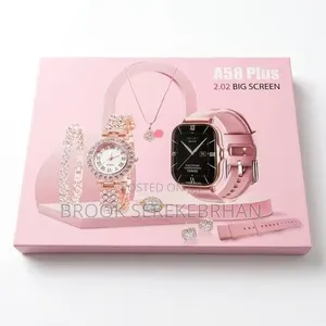 A58 Plus Smart Watch Gift Set