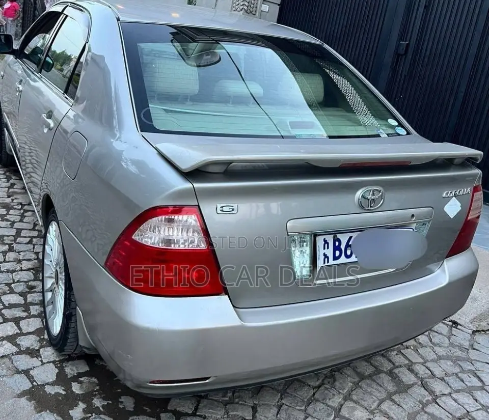 Toyota Corolla 2005 Silver