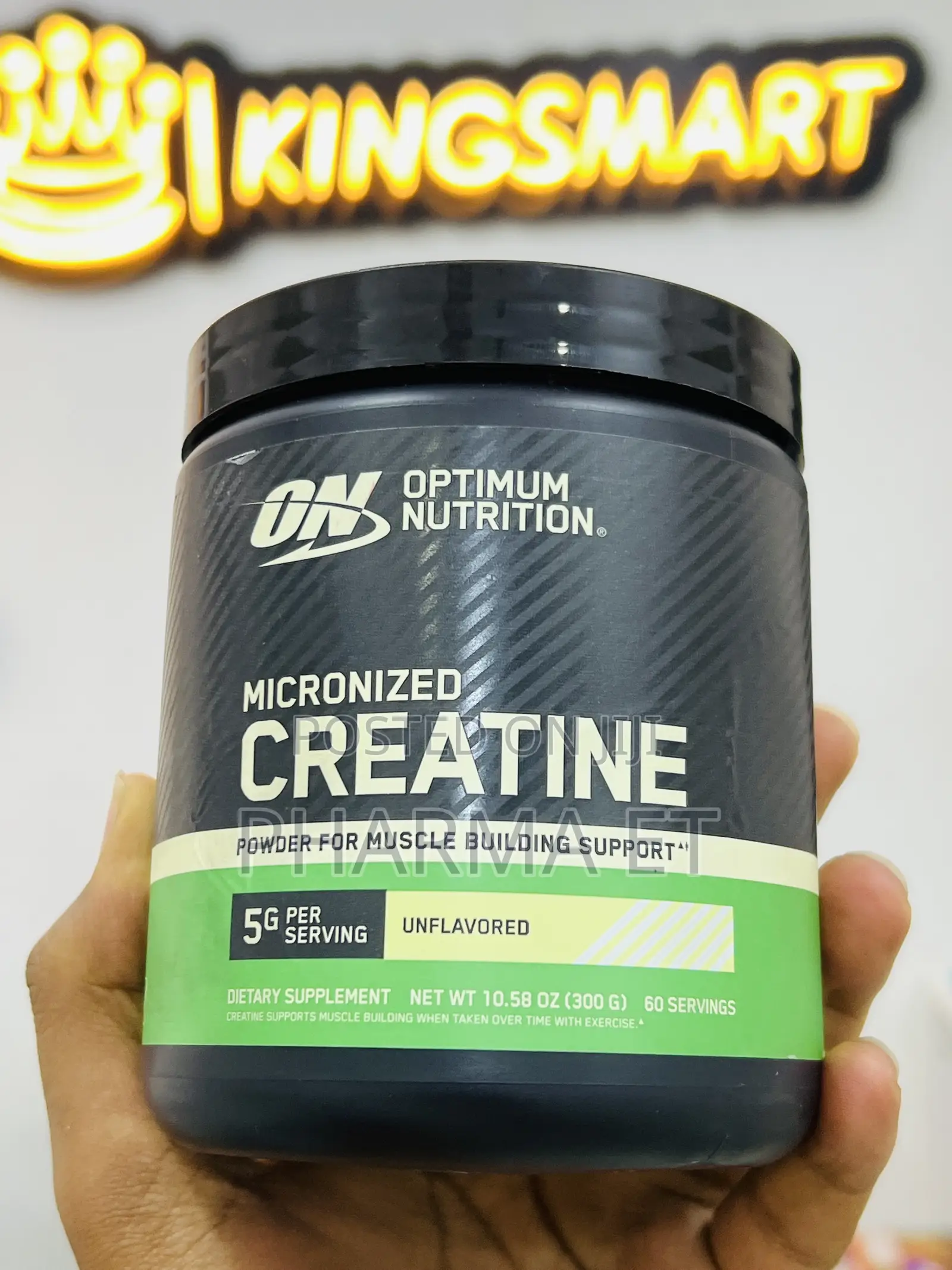 Optimum Nutrition Unflavored 300gm Creatine