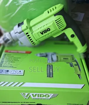 ቪዶ (Vido) 1050w ፕሮፌሽናል ከባድ ስራ የሚችል ኢምፓክት ድሪል