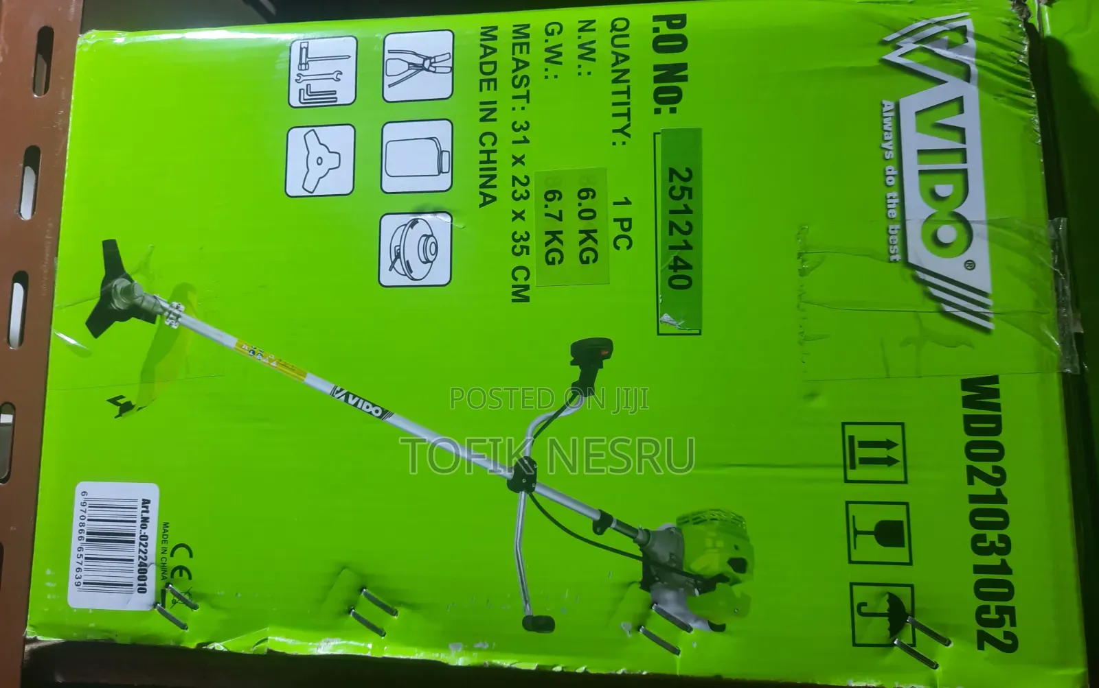 Vido Brush Cutter Trimer Machine