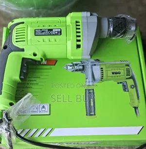 ቪዶ (Vido) 1050w ፕሮፌሽናል ከባድ ስራ የሚችል ኢምፓክት ድሪል