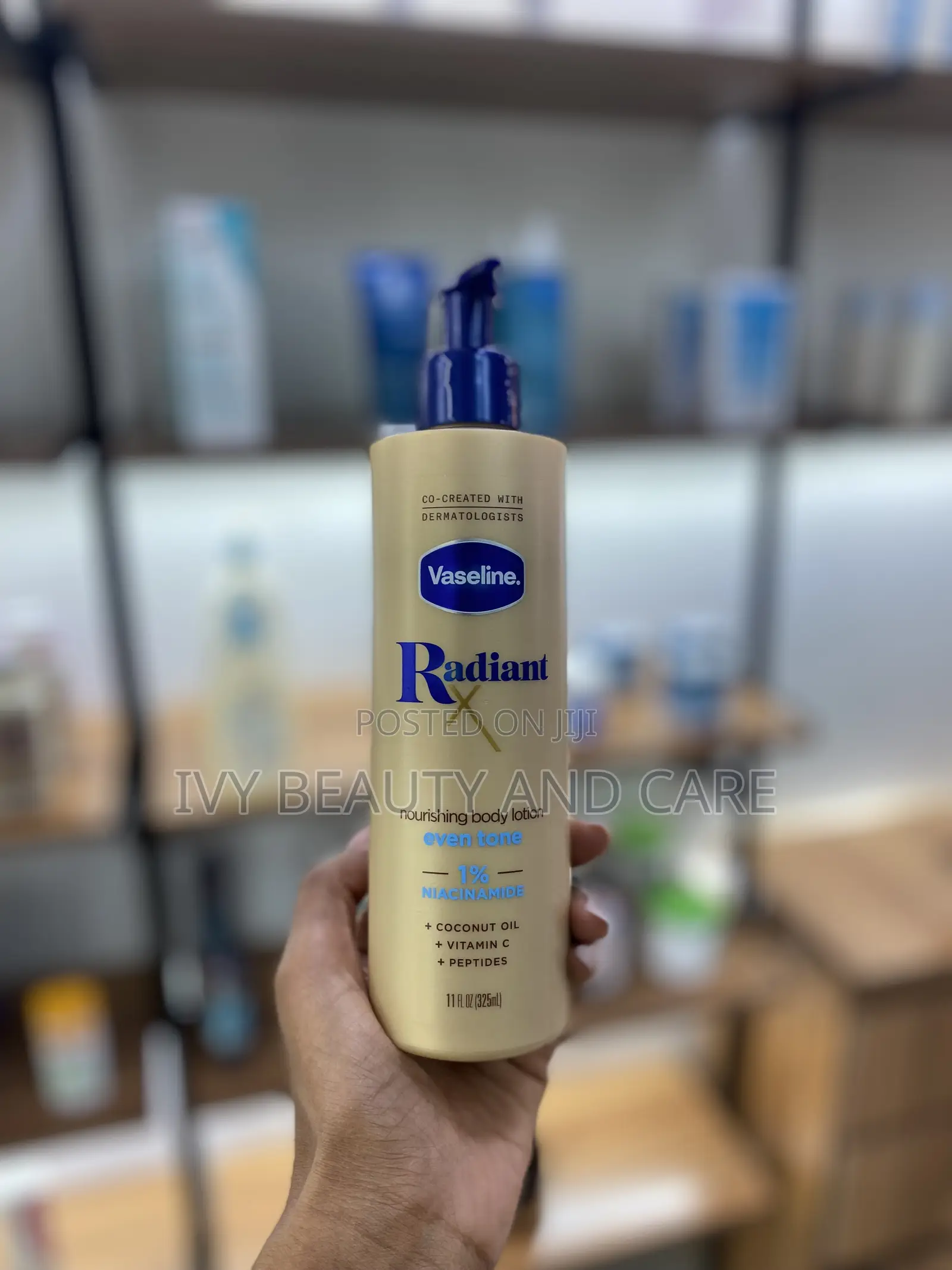 Original Vaseline Radiant Nourishing Body Lotion 
