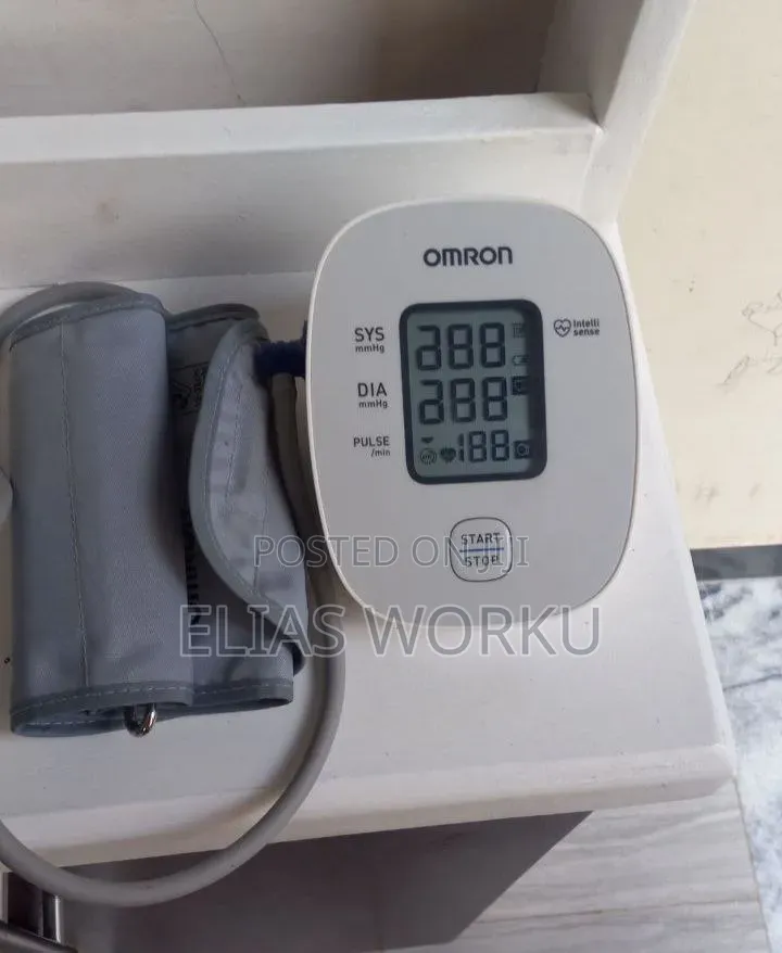 Omron Blood Pressure Monitor.