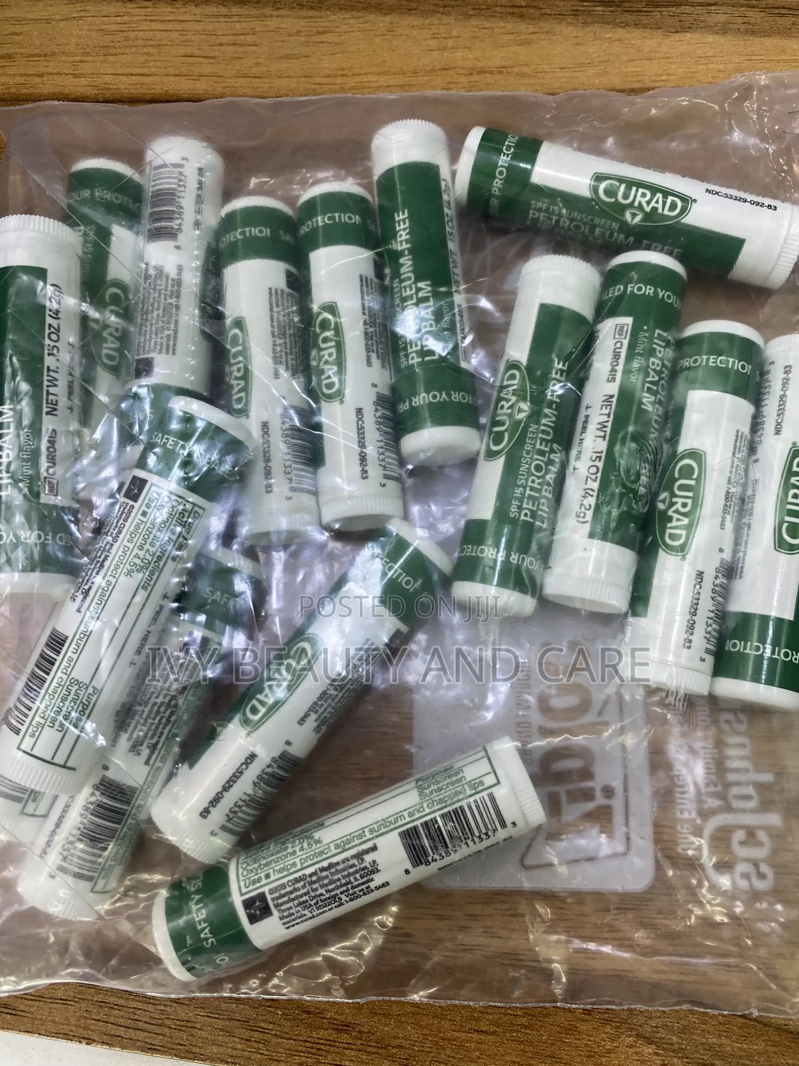 Curad Petroleum Free Spf15 Lip Balm