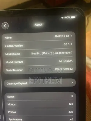 Apple iPad Pro 128 GB Gray