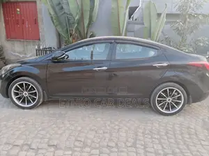 Hyundai Elantra 2013 Matt Black