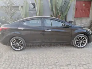 Hyundai Elantra 2013 Matt Black