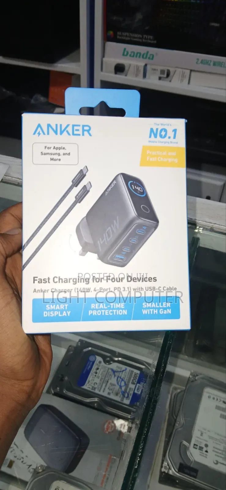 Chargger Anker 140w