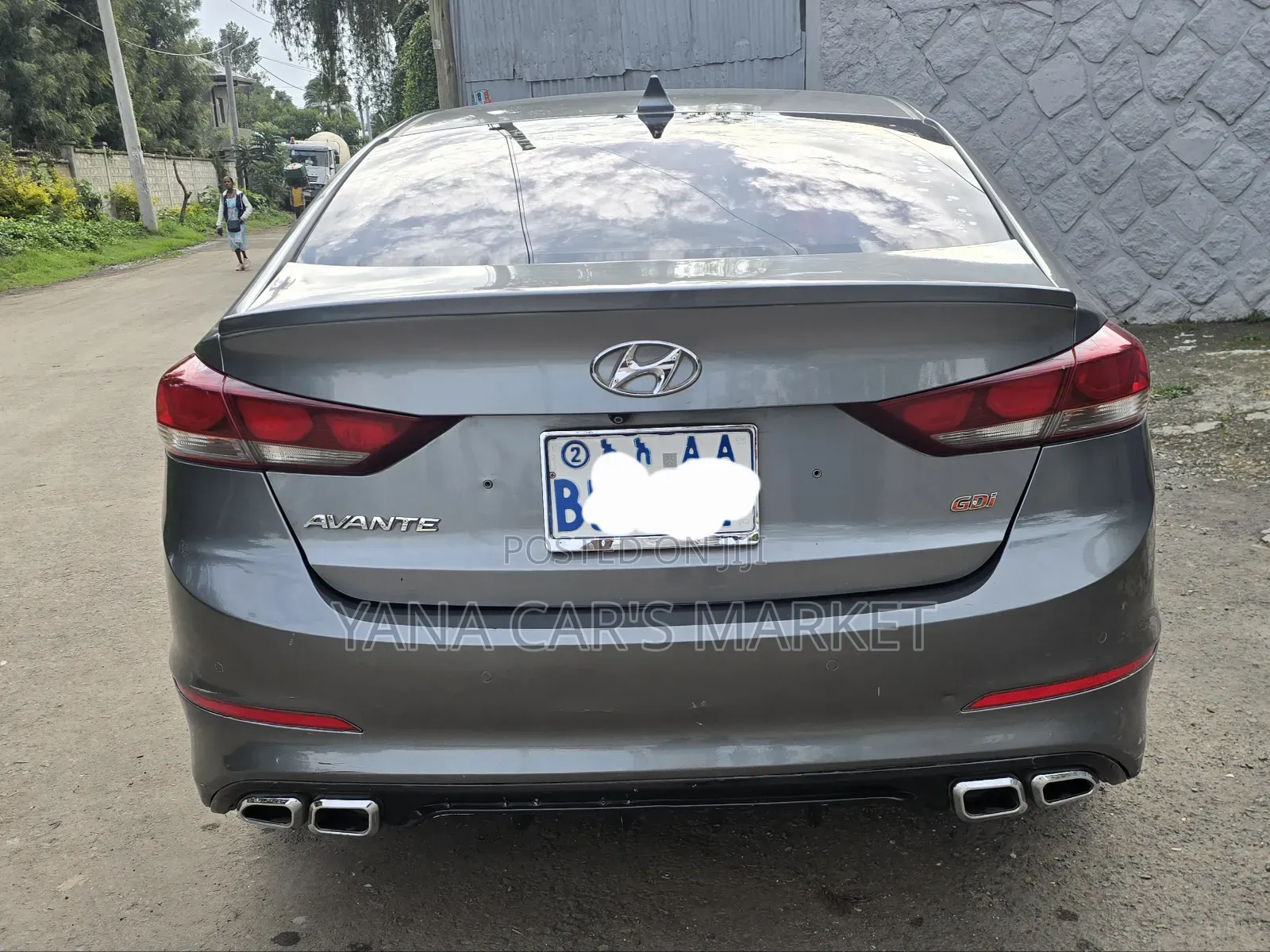 Hyundai Avante 2017 Gray