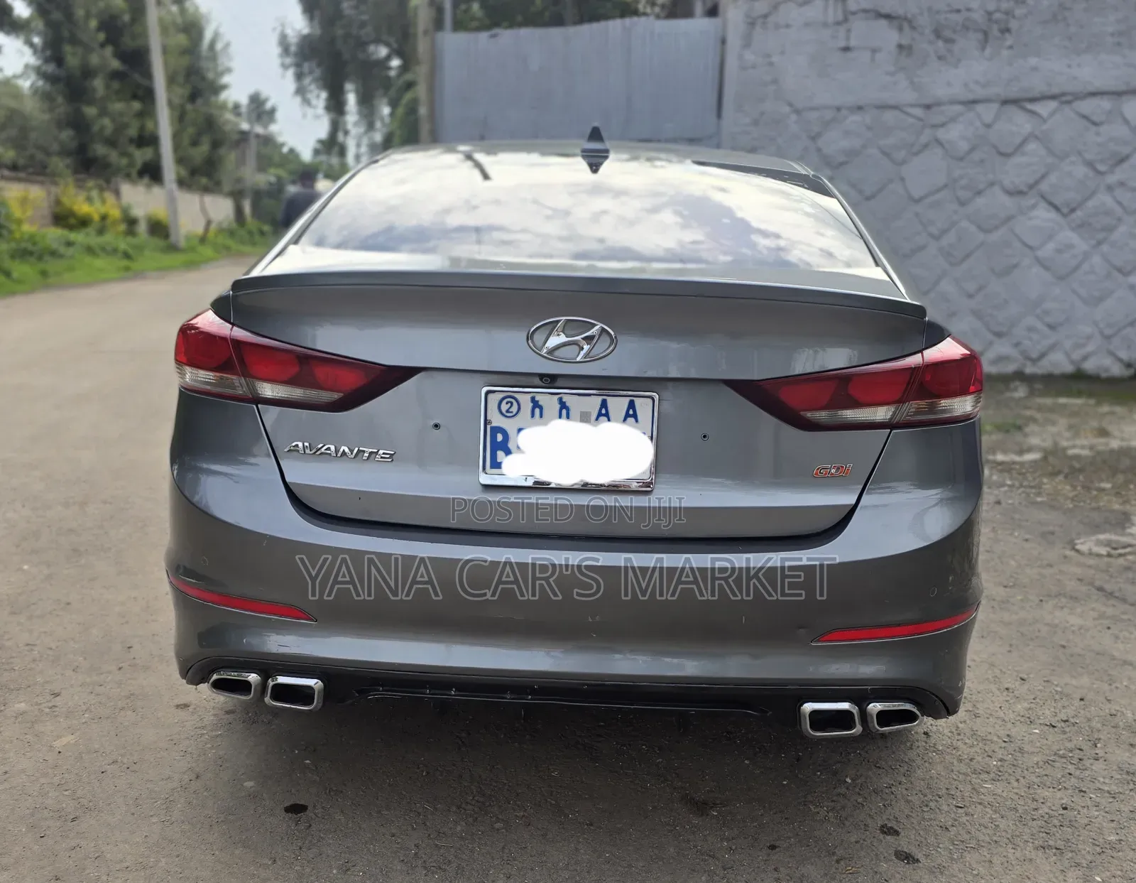 Hyundai Avante 2017 Gray