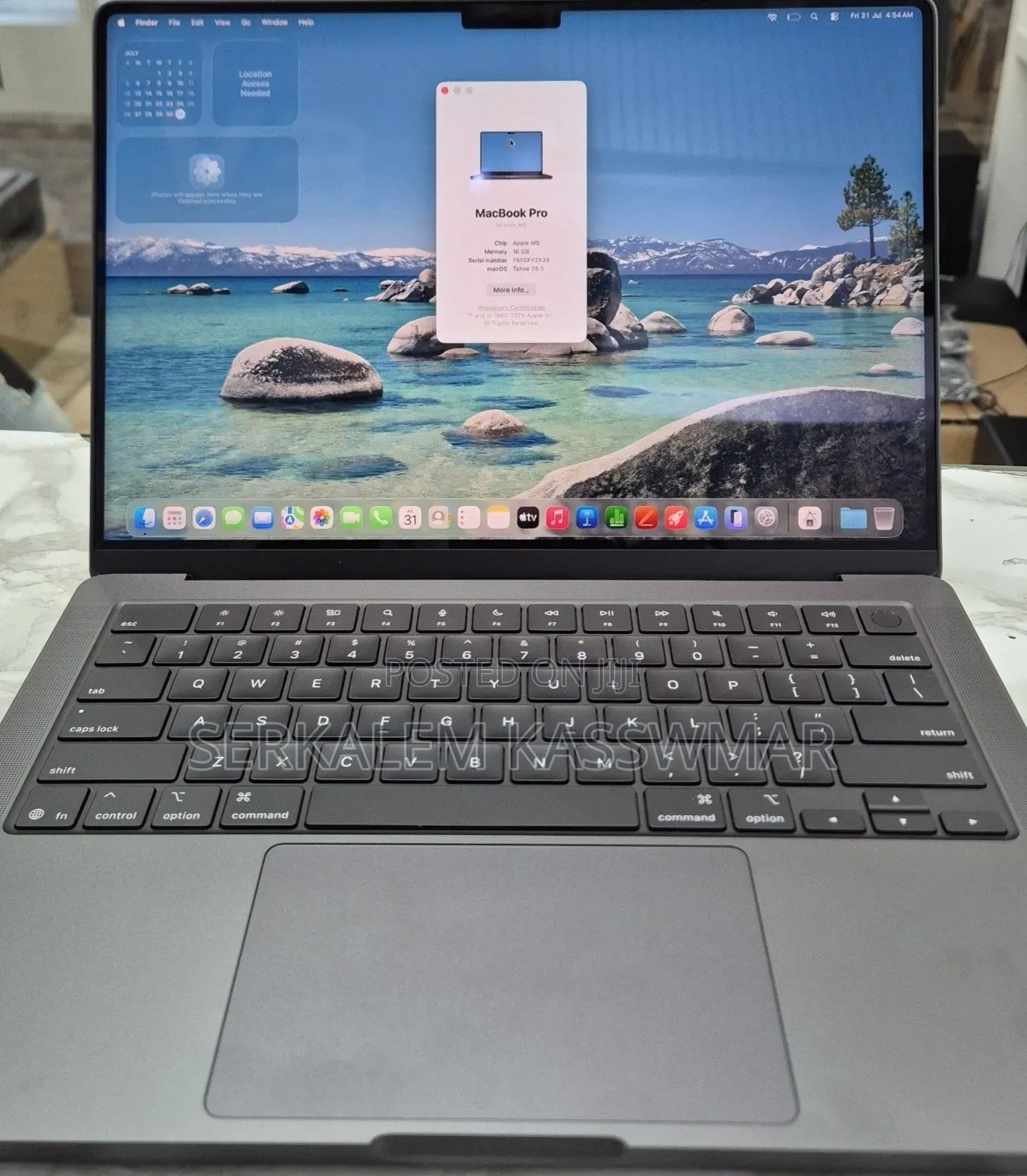 New Laptop Apple MacBook Pro 2025 M5 16GB Apple M5 Pro SSD 1T