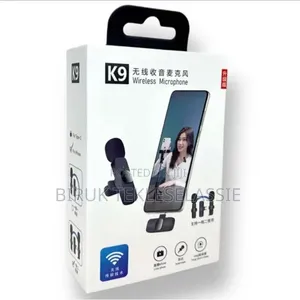For iPhone Lightning Dual Mic Microphone