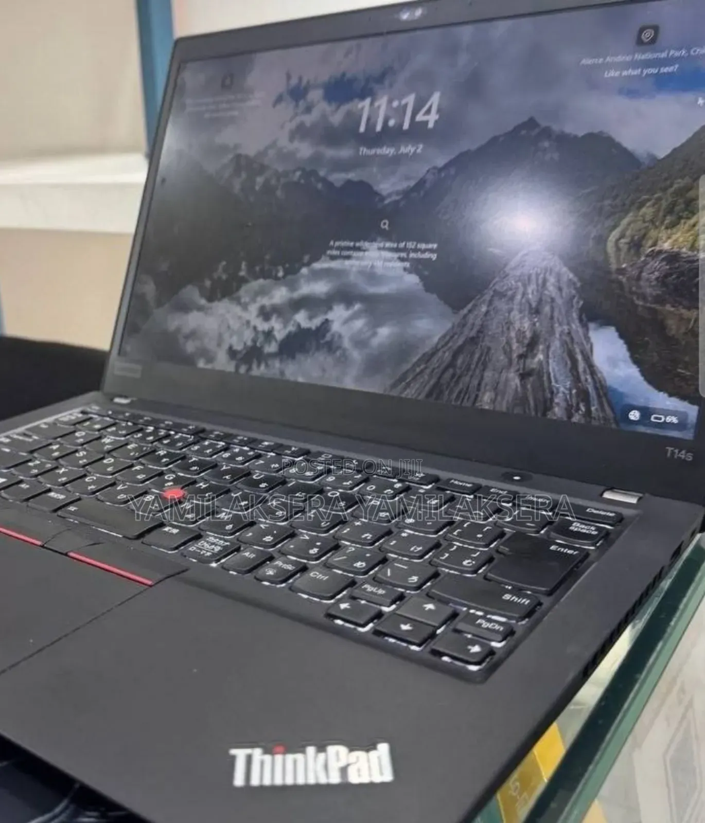 New Laptop Lenovo ThinkBook 14s Gen 2 8GB AMD Ryzen 5 SSD 256GB