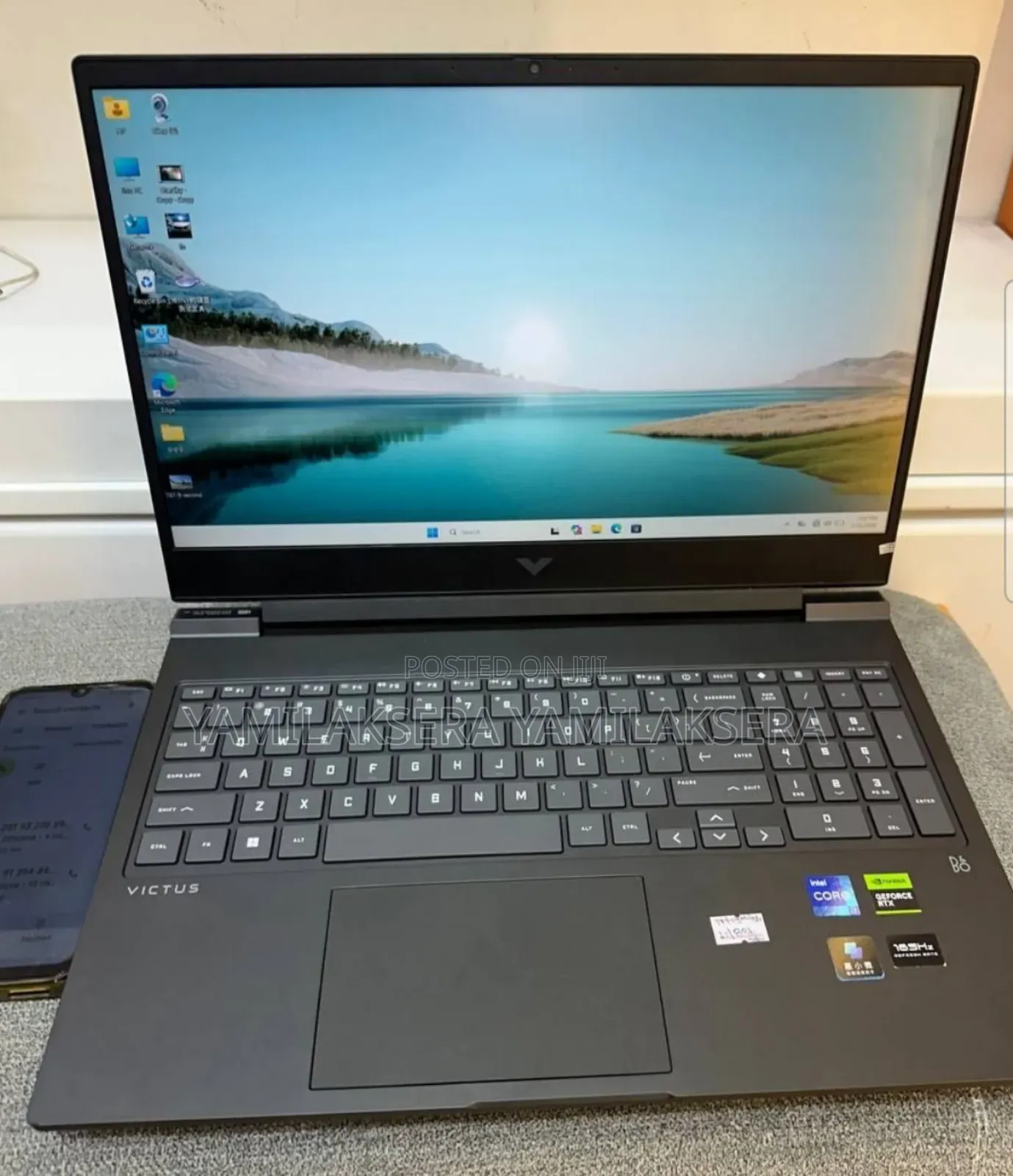 New Laptop HP Victus 16 16GB Intel Core i7 SSD 1T