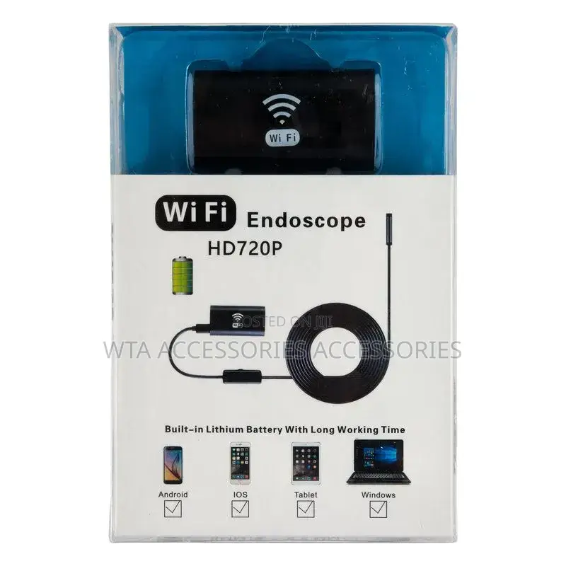 Brand New WiFi Endoscope Camera HD720P (Works With iPhone Android