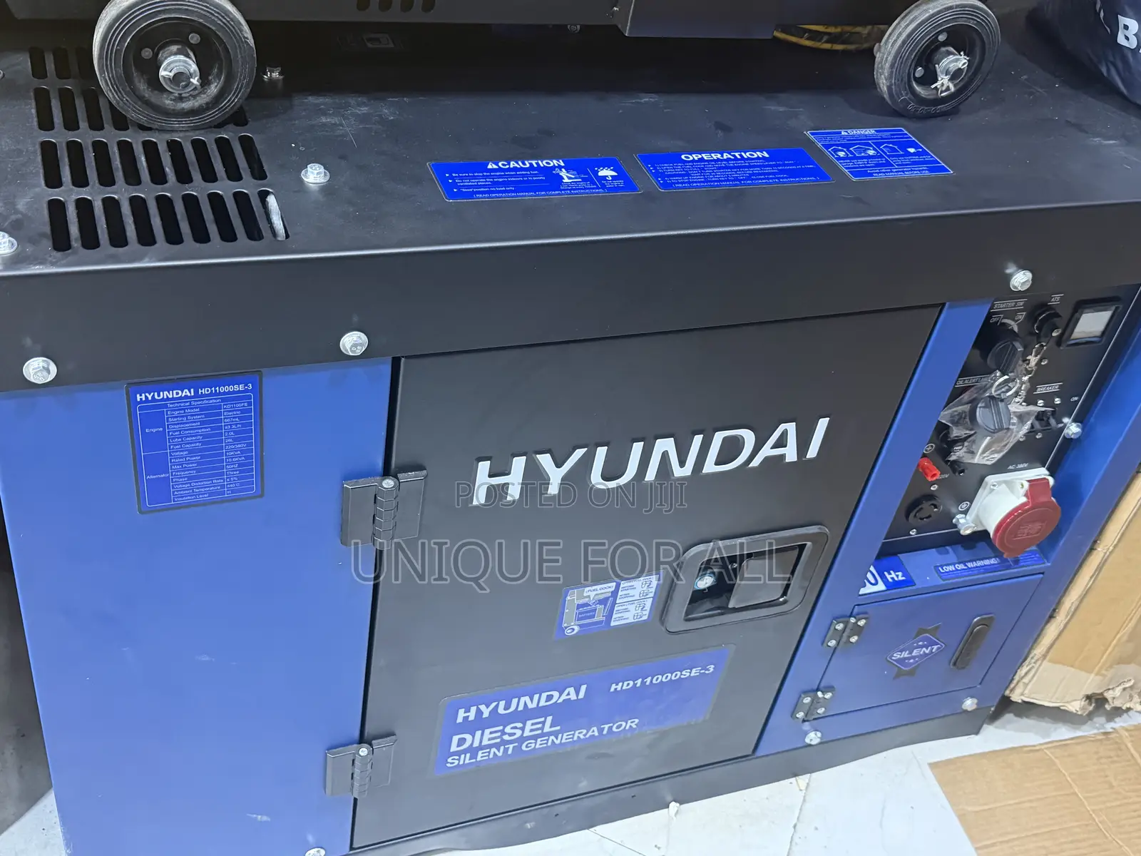 Hyundai HD11000SE-3 Phase Silent Diesel Generator