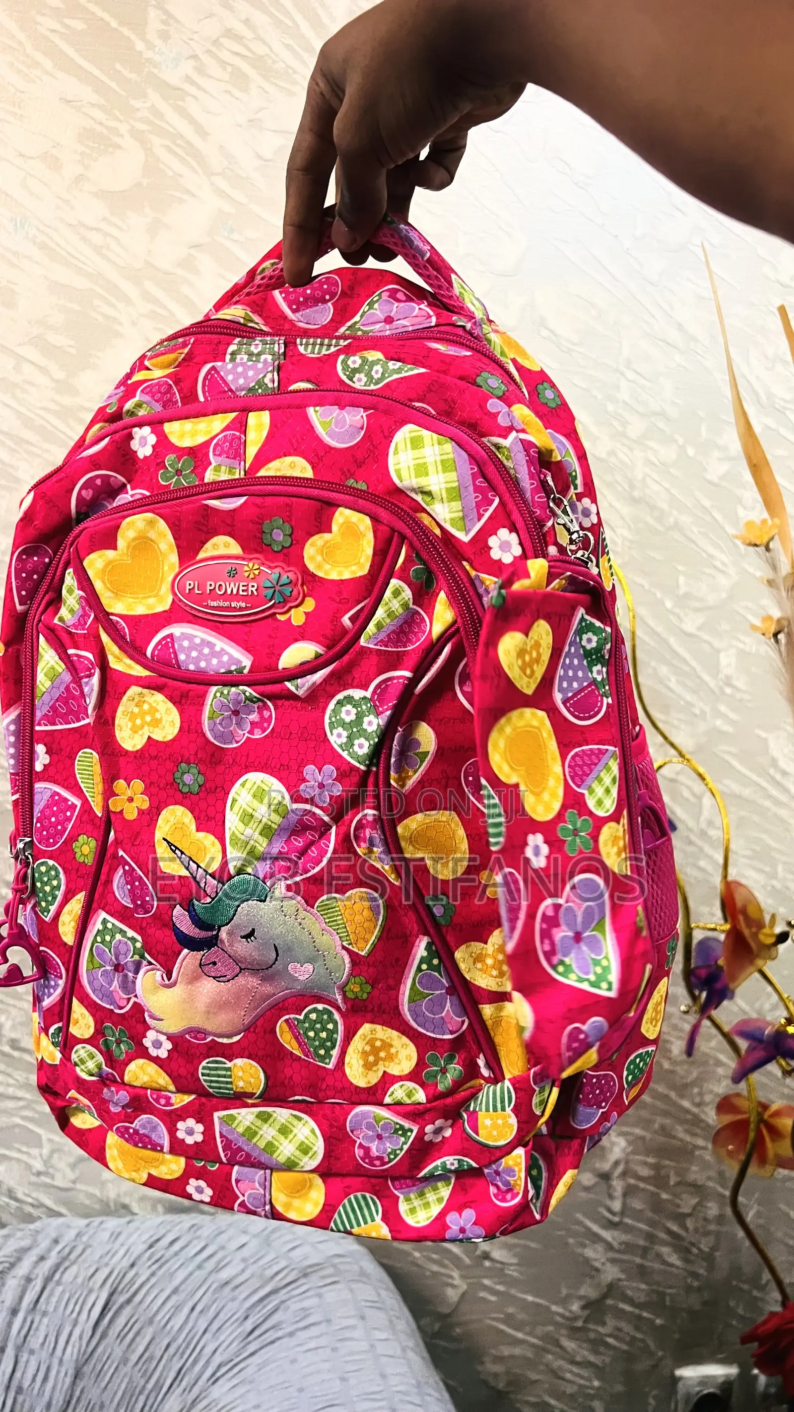 School Bag With Pencil Bag