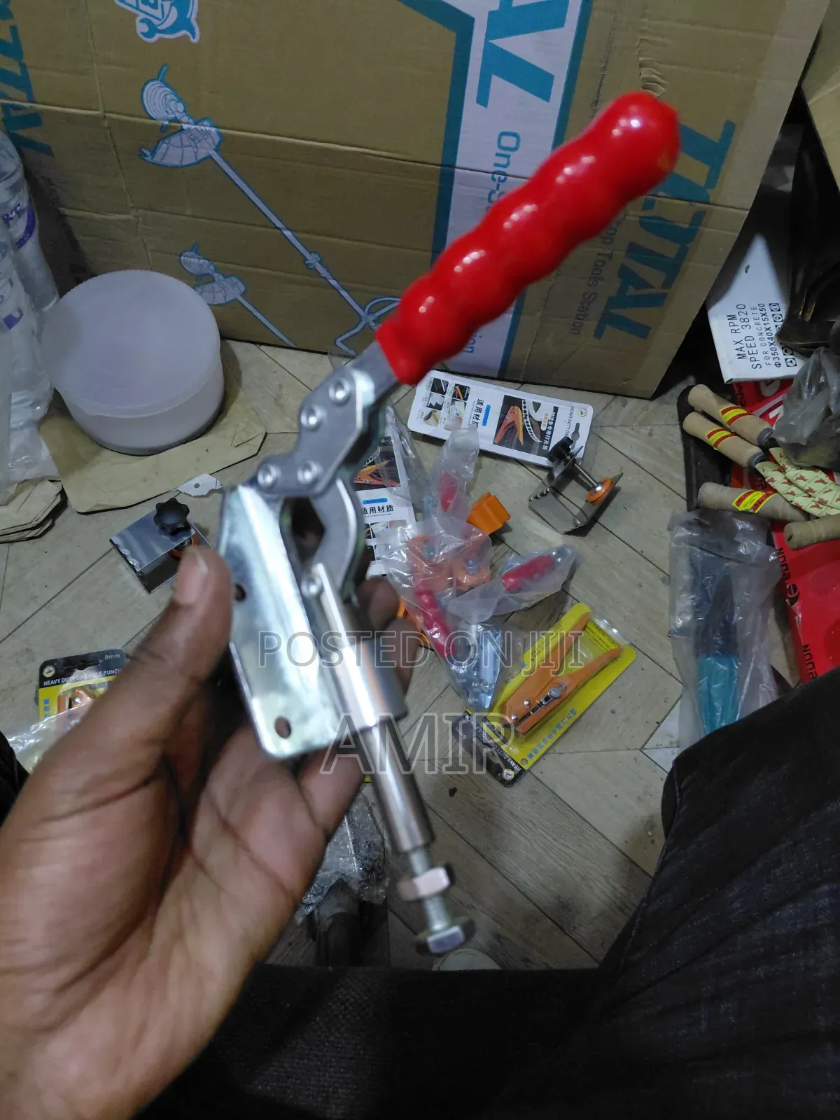 Heavy-Duty Push-Pull Toggle Clamp