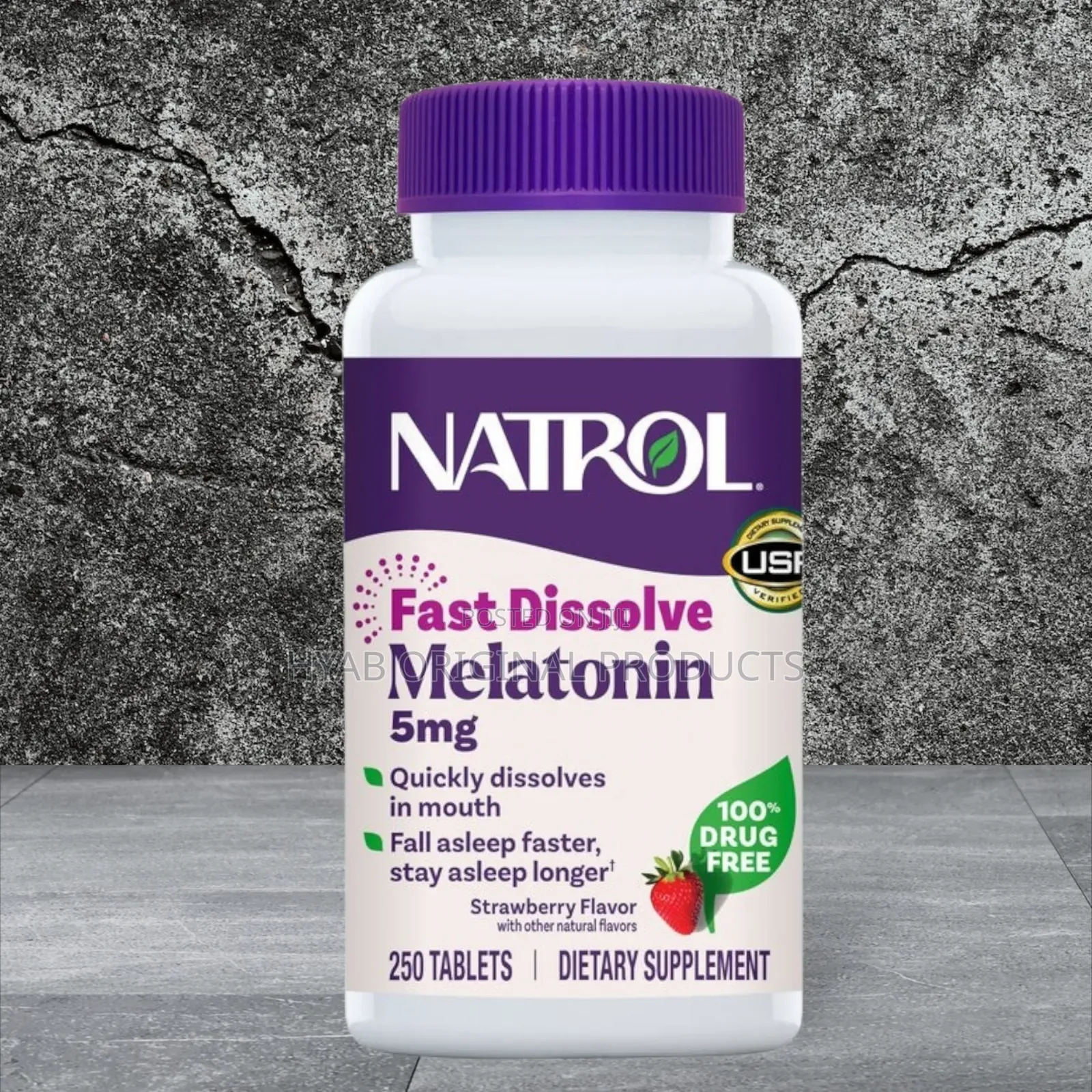 Natrol Melatonin 5 Mg Fast Dissolve Tablets, 250 Tablets
