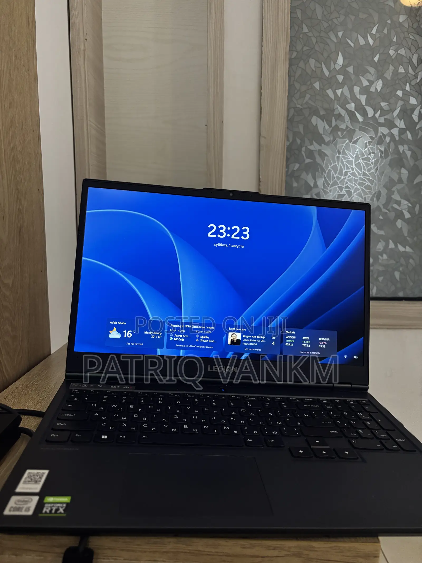 Laptop Lenovo Legion 5 8GB Intel Core i5 SSD 256GB