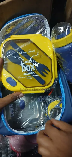 Fashion 1000ml የምሳ እቃ ከ Thermal Bag ጋር