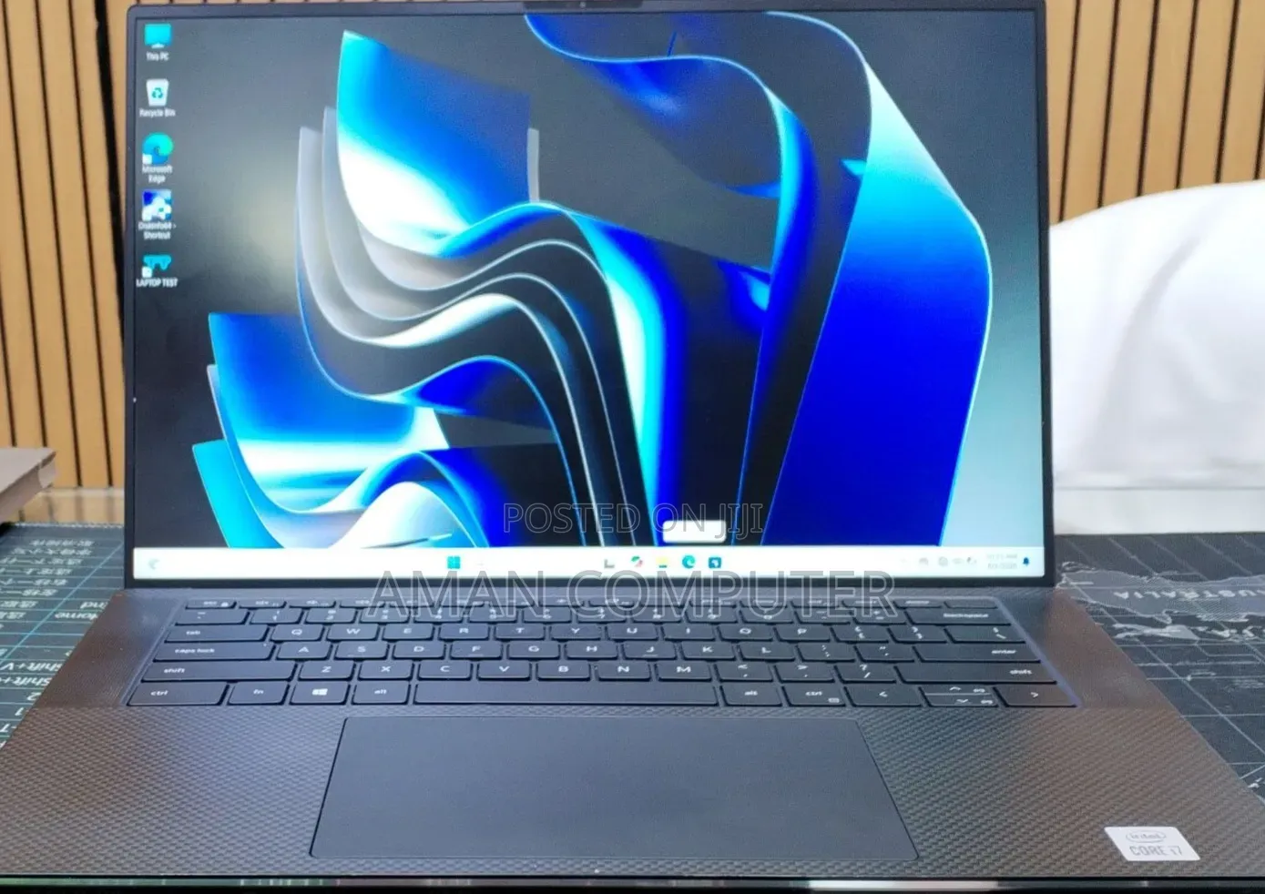 New Laptop Dell XPS 15 16GB Intel Core i7 SSD 512GB