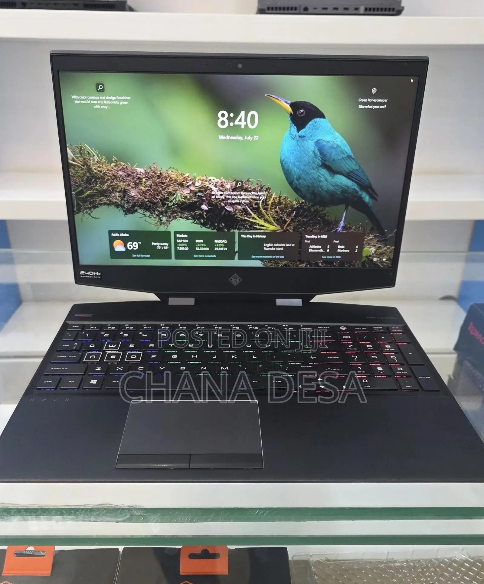 New Laptop HP Omen 15 16GB Intel Core i7 SSD 1T