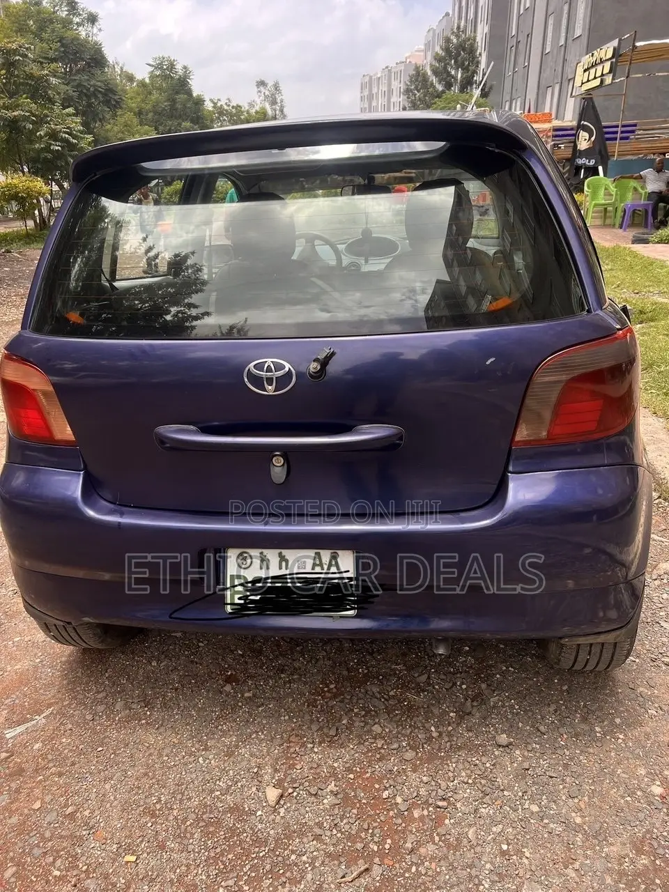 Toyota Vitz 2001 Blue