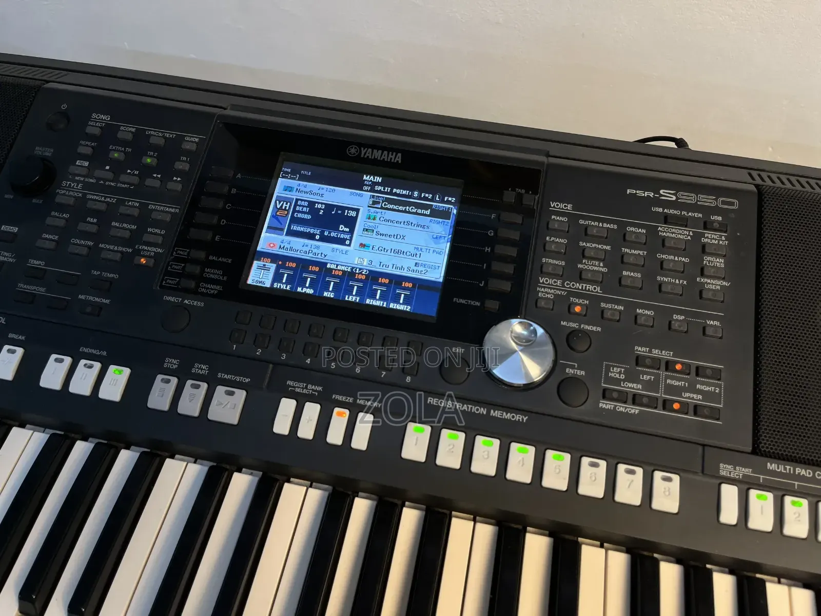 Yamaha PSR 950 Slightly Usd