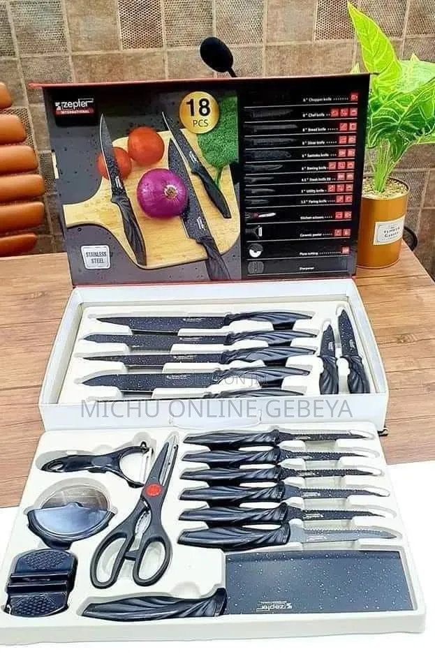 Zepter Quality 18Pcs Knife Set/ Free Delivery