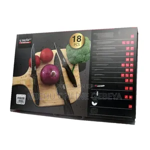 ኳሊቲ 18pcs ስል ቢላወች Zepter Quality Knife Set/ Free Delivery