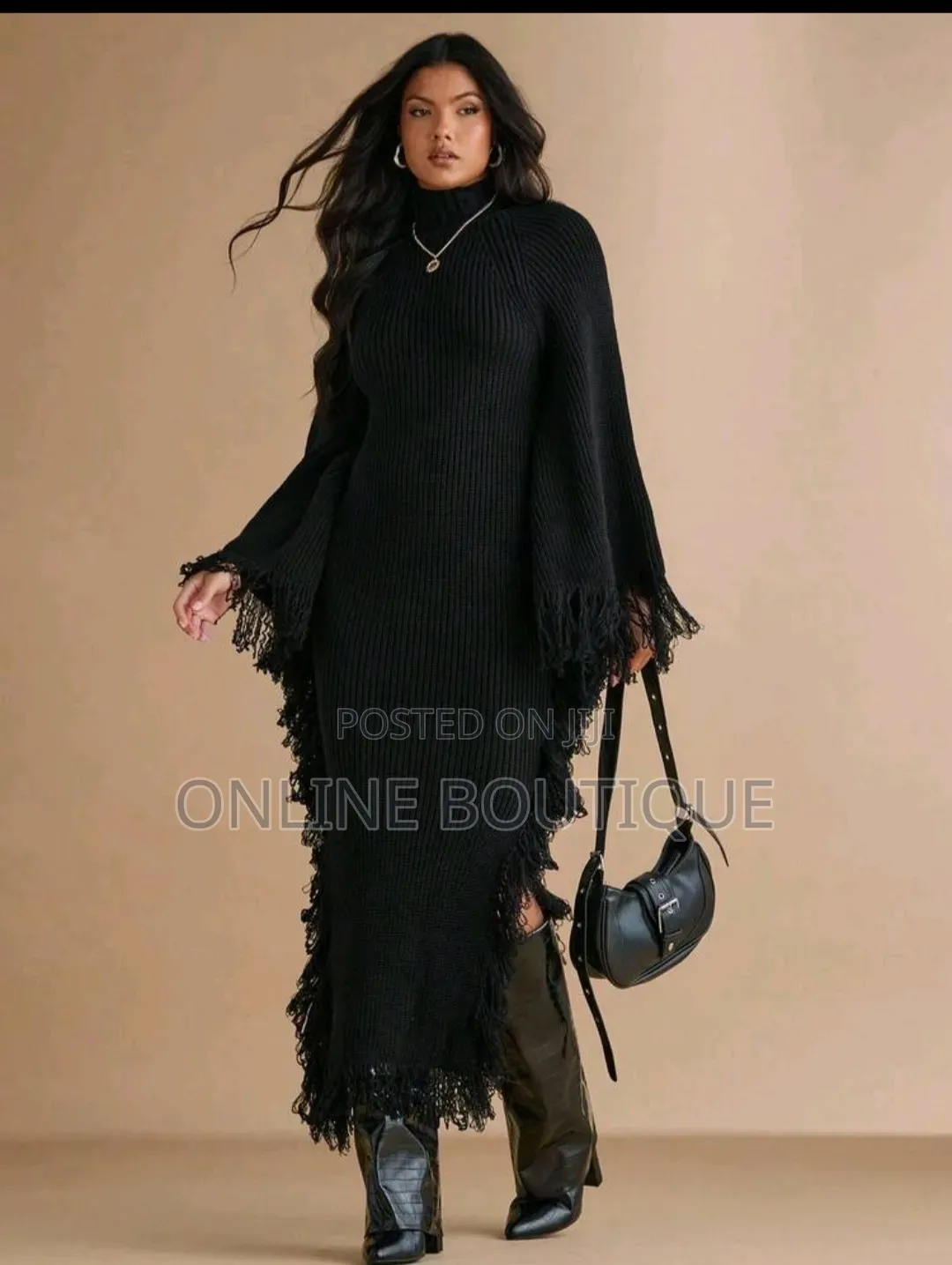 Wool Fringe Dtess