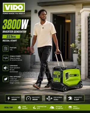 VIDO 3800W Inverter Generator